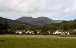 Blick auf Beddgelert