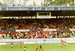 Der harte Kern der Brann Fans