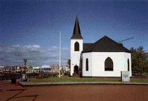 Norwegian Church in Cardiff Bay