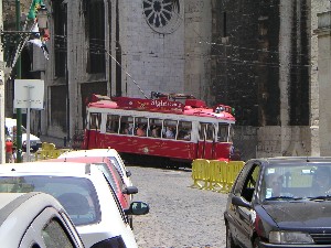 Nostalgische Straßenbahn