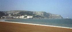 Strandpromenade von Llandudno