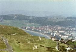 Blick vom Great Orme auf Llandudno