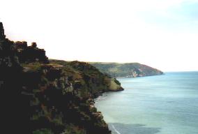 Küstenweg zum Valley of Rocks