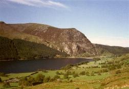 Llyn Cwellyn mit Mynydd Mawr im Hintergrund