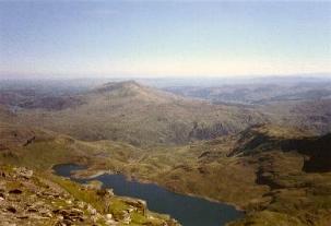 Blick über den Llyn Llydaw