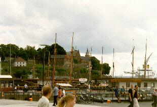 Blick auf die Akershus-Festung