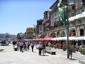 Promenade am Ufer des Rio Douro