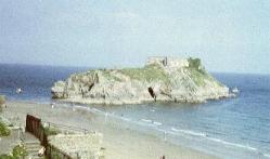 St. Catherine's Island mit einem Fort