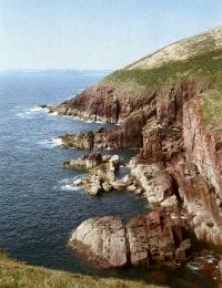 Pembrokeshire Coast Path zwischen Tenby und Manorbier