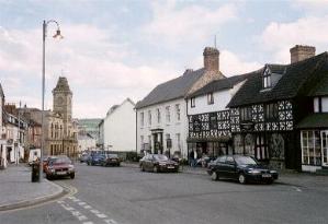 Hauptstraße in Welshpool